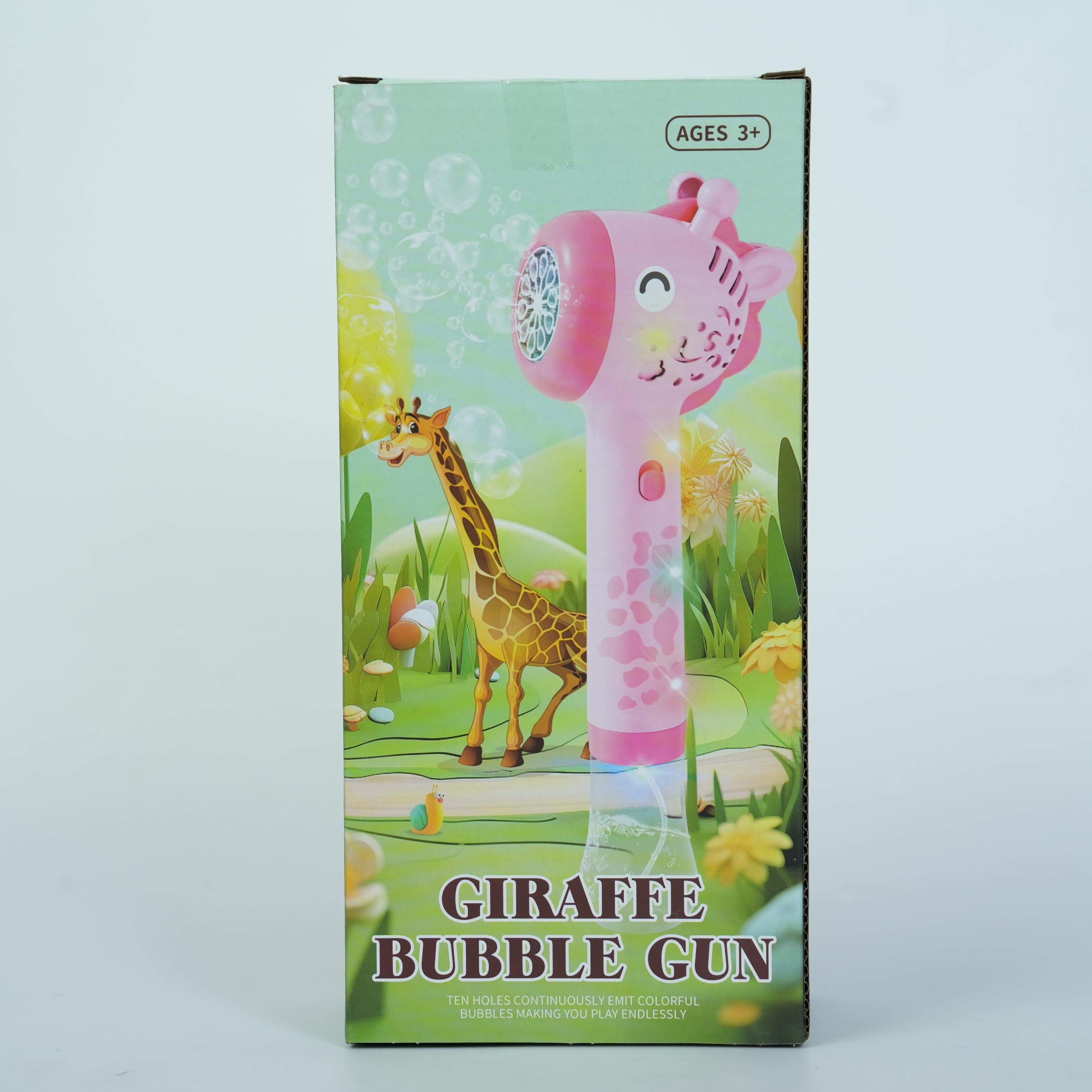 16- Giraffe Bubble Machine