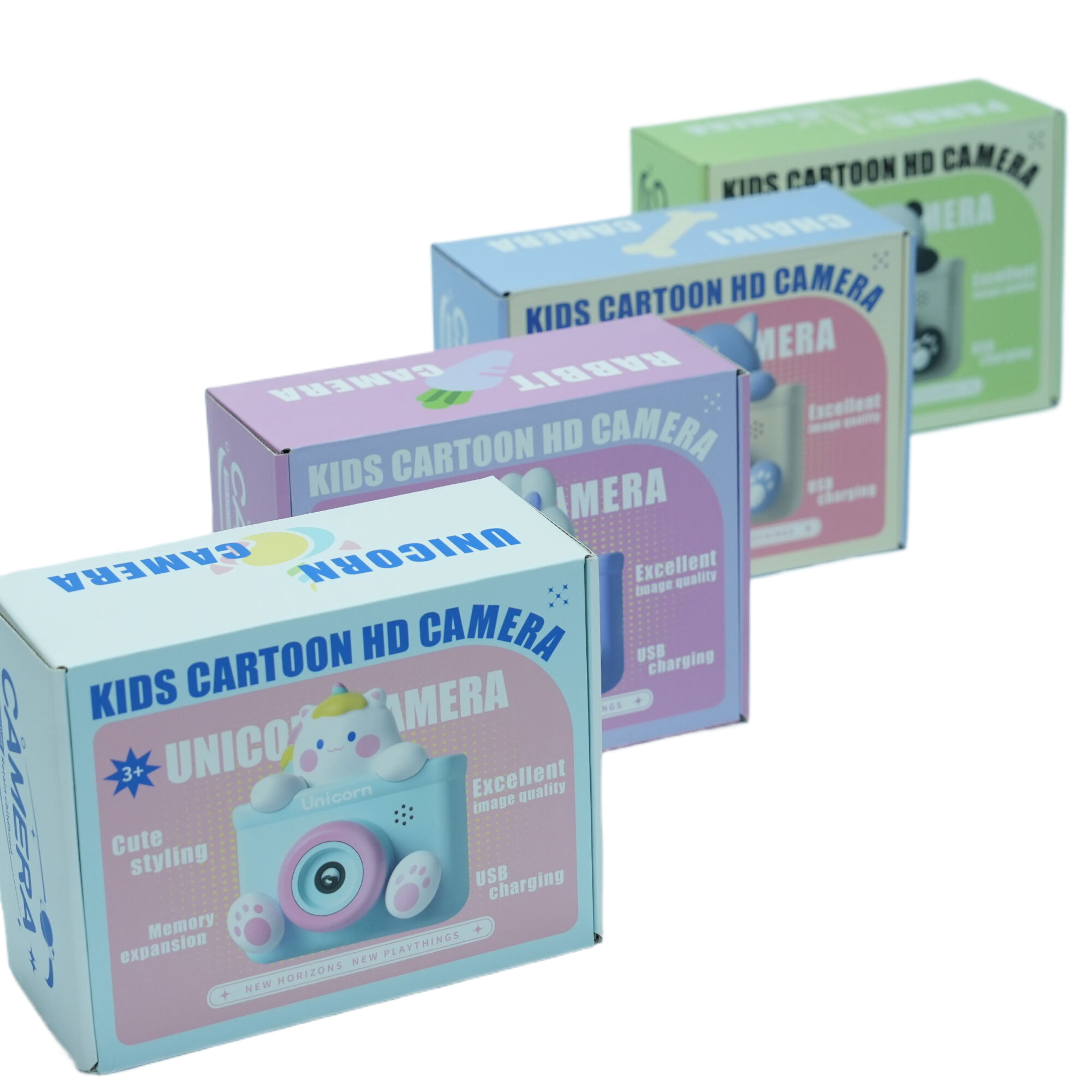 37- Children's Cartoon Digital Dual Camera Small Camera